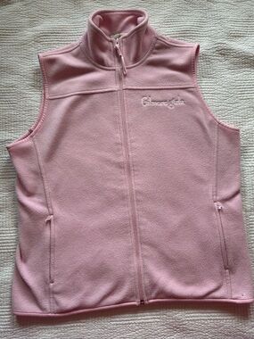 Gilmore Girls Light Pink Fleece Vest